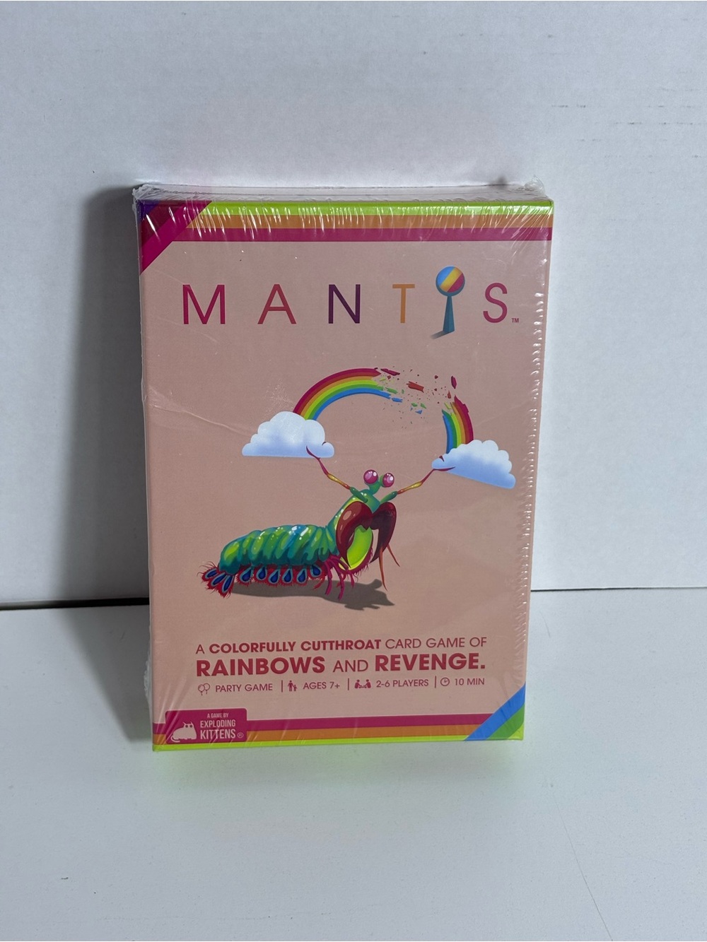 Mantis A Colorfully Cutthroat Card Game of Rainbows and Revenge NEW 7+